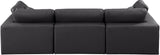 Comfy Modular Sofa - Versatile Linen Textured Design with Overstuffed Cushions for Ultimate Comfort