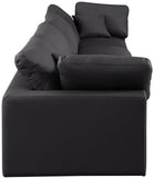 Comfy Modular Sofa - Stylish Linen Textured Design with Overstuffed Cushions for Ultimate Comfort