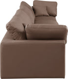 Comfy Modular Sofa - Stylish Linen Textured Design with Overstuffed Cushions for Ultimate Comfort