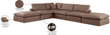 Comfy Modular Sectional Sofa - Stylish and Versatile Seating with Overstuffed Cushions for Comfort