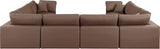 Comfy Modular Sectional - Stylish and Adaptable Seating Solution with Plush Down Feather Cushions