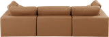 Comfy Modular Sofa - Versatile Linen Textured Design with Overstuffed Cushions for Ultimate Comfort