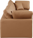 Comfy Modular Sofa - Versatile Linen Textured Design with Overstuffed Cushions for Ultimate Comfort
