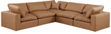 Comfy Modular Sectional – Luxurious Linen Textured Fabric with Plush Down Feather Cushions for Comfort