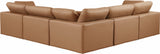 Comfy Modular Sectional – Luxurious Linen Textured Fabric with Plush Down Feather Cushions for Comfort