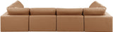 Comfy Modular Sectional - Versatile Contemporary Design with Plush Down Feather Cushions for Comfort
