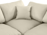Comfy Modular Sectional Corner Chair - Luxurious Overstuffed Cushions for Ultimate Comfort and Style