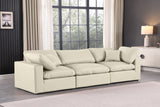 Comfy Modular Sofa - Versatile Linen Textured Design with Overstuffed Cushions for Ultimate Comfort