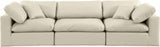 Comfy Modular Sofa - Versatile Linen Textured Design with Overstuffed Cushions for Ultimate Comfort