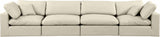 Comfy Modular Sofa - Stylish Linen Textured Design with Overstuffed Cushions for Ultimate Comfort