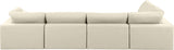Comfy Modular Sectional Sofa in Vegan Leather - Stylish, Adaptable, and Overstuffed for Ultimate Comfort