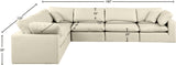 Comfy Modular Sectional - Stylish, Adaptable Seating with Overstuffed Cushions for Ultimate Comfort