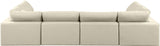 Comfy Modular Sectional - Versatile Contemporary Design with Plush Down Feather Cushions for Comfort