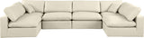 Comfy Modular Sectional - Versatile Contemporary Design with Plush Down Feather Cushions for Comfort