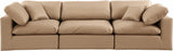 Comfy Modular Sofa - Versatile Linen Textured Design with Overstuffed Cushions for Ultimate Comfort
