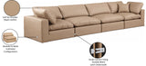 Comfy Modular Sofa - Stylish Linen Textured Design with Overstuffed Cushions for Ultimate Comfort