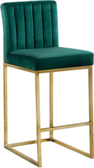 Giselle Velvet Counter Stool