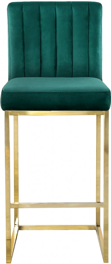 Giselle Velvet Counter Stool