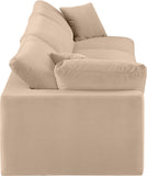 Comfy Modular Sofa - Versatile Linen Textured Design with Overstuffed Cushions for Ultimate Comfort
