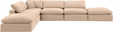 Comfy Modular Sectional Sofa - Stylish and Versatile Seating with Overstuffed Cushions for Comfort