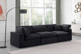 Comfy Modular Sofa - Versatile Linen Textured Design with Overstuffed Cushions for Ultimate Comfort
