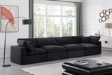 Comfy Modular Sofa - Stylish Linen Textured Design with Overstuffed Cushions for Ultimate Comfort