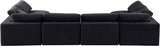 Comfy Modular Sectional - Versatile Contemporary Design with Plush Down Feather Cushions for Comfort