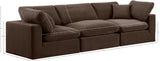Comfy Modular Sofa - Versatile Linen Textured Design with Overstuffed Cushions for Ultimate Comfort