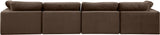 Comfy Modular Sofa - Stylish Linen Textured Design with Overstuffed Cushions for Ultimate Comfort
