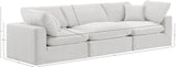 Comfy Modular Sofa - Versatile Linen Textured Design with Overstuffed Cushions for Ultimate Comfort