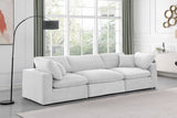 Comfy Modular Sofa - Versatile Linen Textured Design with Overstuffed Cushions for Ultimate Comfort