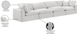 Comfy Modular Sofa - Stylish Linen Textured Design with Overstuffed Cushions for Ultimate Comfort