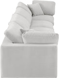 Comfy Modular Sofa - Stylish Linen Textured Design with Overstuffed Cushions for Ultimate Comfort