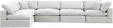 Comfy Velvet Modular Sectional - Luxurious Versatile Seating with Plush Down Feather Cushions