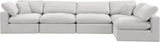 Comfy Velvet Modular Sectional - Luxurious Versatile Seating with Plush Down Feather Cushions