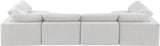 Comfy Modular Sectional - Versatile Contemporary Design with Plush Down Feather Cushions for Comfort