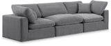 Comfy Modular Sofa - Versatile Linen Textured Design with Overstuffed Cushions for Ultimate Comfort
