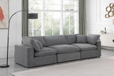 Comfy Modular Sofa - Versatile Linen Textured Design with Overstuffed Cushions for Ultimate Comfort