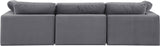 Comfy Modular Sofa - Versatile Linen Textured Design with Overstuffed Cushions for Ultimate Comfort