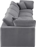 Comfy Modular Sofa - Stylish Linen Textured Design with Overstuffed Cushions for Ultimate Comfort
