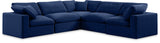 Comfy Modular Sectional – Luxurious Linen Textured Fabric with Plush Down Feather Cushions for Comfort