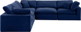 Comfy Modular Sectional – Luxurious Linen Textured Fabric with Plush Down Feather Cushions for Comfort