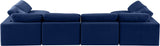 Comfy Modular Sectional - Versatile Contemporary Design with Plush Down Feather Cushions for Comfort