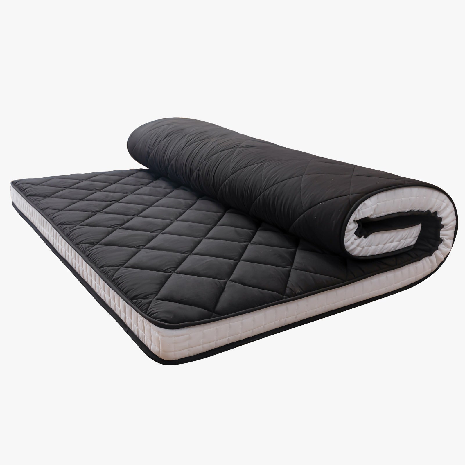 MAXYOYO New Super Thick Folding Japanese Floor Mattress, Black