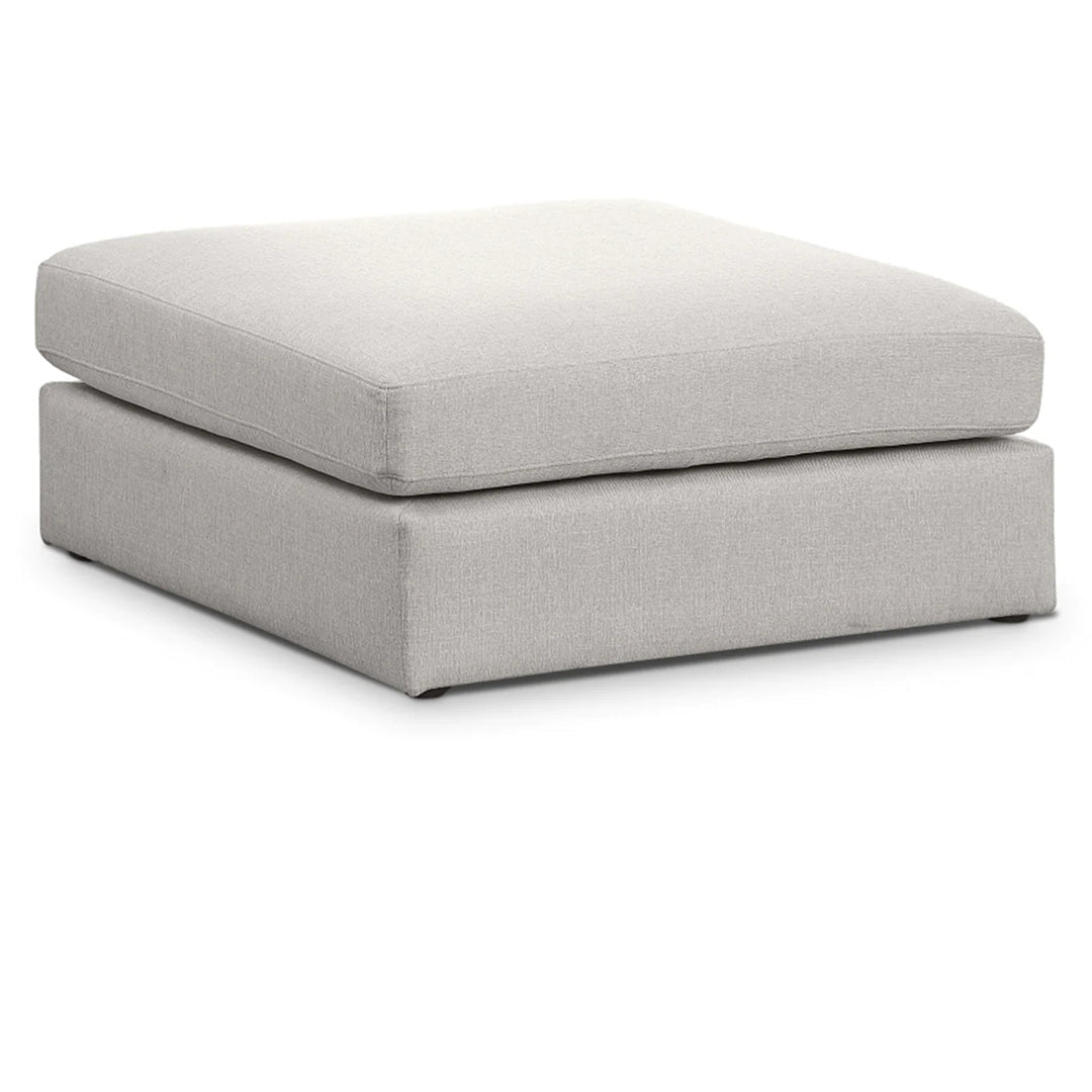 Beckham Linen Textured Modular Ottoman