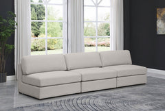 Beckham Linen Textured Modular 114" Sofa