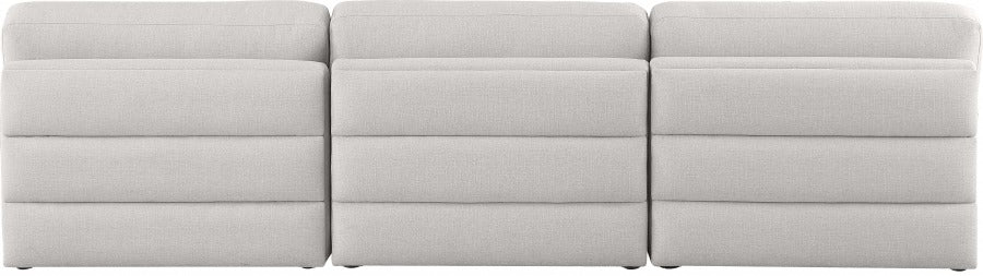 Beckham Linen Textured Modular 114" Sofa