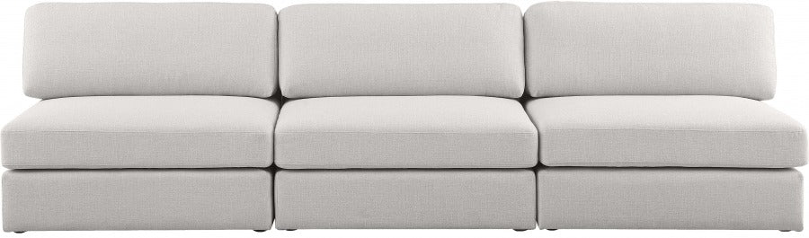 Beckham Linen Textured Modular 114" Sofa