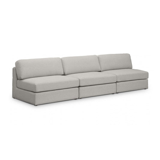 Beckham Linen Textured Modular 114" Sofa