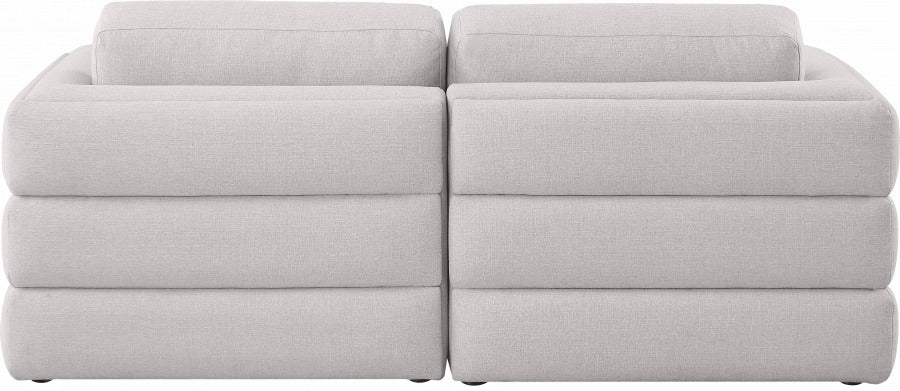 Beckham Linen Textured Modular 76" Sofa